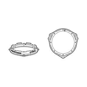 Helix Compose FlexMount 165 CFMK165 SCA.1 6.5 Inch Midbass Adaptor for Scania