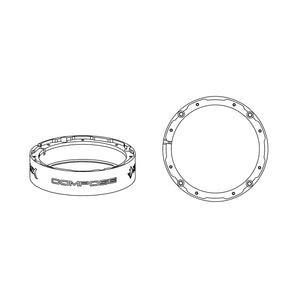Helix Compose FlexMount 165 CFMK165 SKO.1 6.5 Inch Midbass Adaptor for Skoda