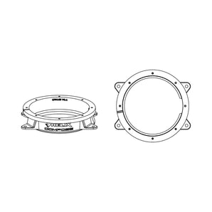Helix Compose FlexMount 165 CFMK165 VOL.1 6.5 Inch Midbass Adaptor for Volvo