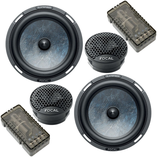 Focal Slatefiber 165 SF 6.5 Inch 2 Way Component Kit 80w