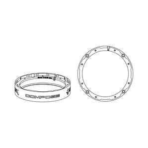 Helix Compose FlexMount 165 CFMK165 VW.1 6.5 Inch Midbass Adaptor for Volkswagen