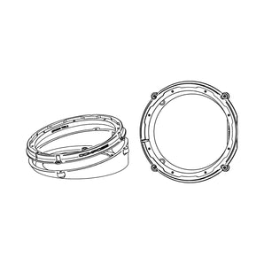 Helix Compose FlexMount 200 CFMK200 TES.2 8 Inch Woofer Adaptor for Tesla