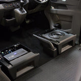 VW Volkswagen Transporter T5 T6 T6.1 Under Seat MDF Sub Box Subwoofer Enclosure-3