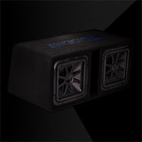 Kicker 44DL7S122 Dual 12 Inch L7S Subwoofer Solo Baric Loaded Enclosure 1500w - CEN