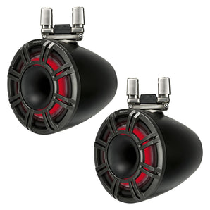 Kicker 44KMTC114 KM Marine 11" Horn Tower Speakers 300w RMS