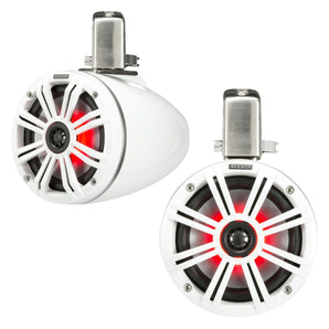 Kicker 45KMTC65W KM Marine 6.5" Tower Coaxial Speakers 65w
