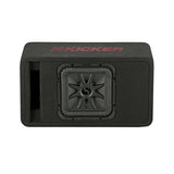 Kicker 45VL7R102 Sub 10 Inch L7R Ported Loaded Subwoofer Enclosure 500w RMS - CEN