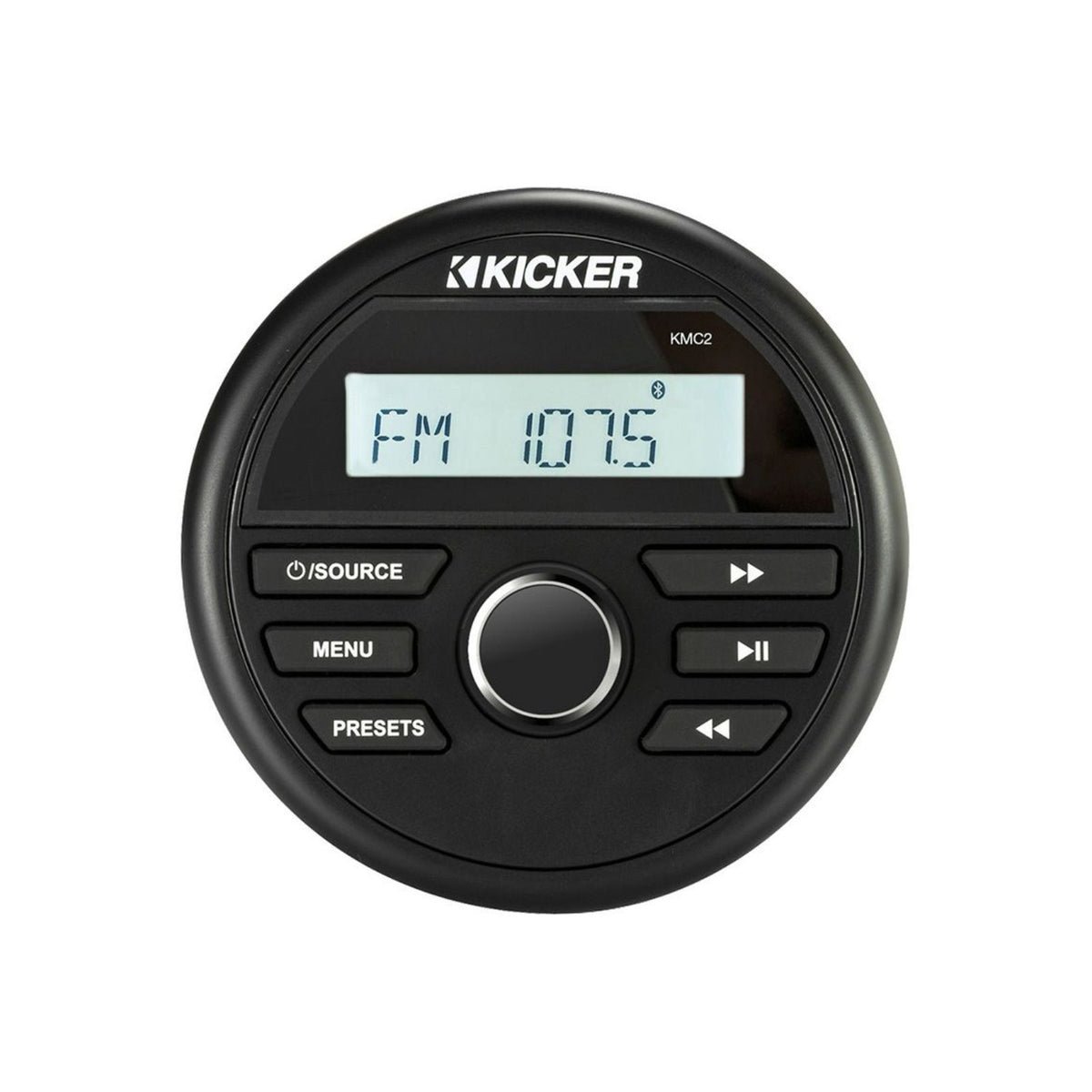 Kicker 46KMC2 Marine Gauge-Style Media Centre Source Unit