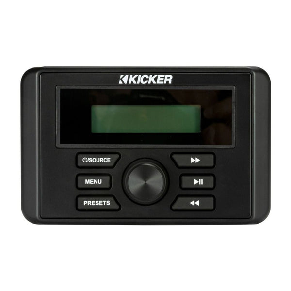 Kicker 46KMC3 Marine Digital Media Receiver Source Unit