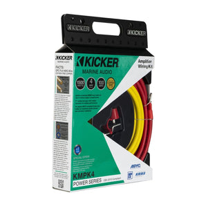 Kicker 47KMPK4 Marine Amplifier Wiring Kit 4 AWG Tinned OFC