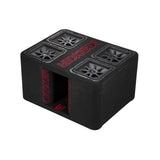 Kicker 47QL7R122 Quad 12 Inch L7R Ported Loaded Subwoofer Enclosure 2400w RMS - CEN