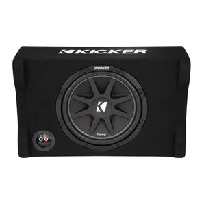 Kicker 48CDF104 10 Inch Sub Comp Down Firing Subwoofer Enclosure 150w RMS