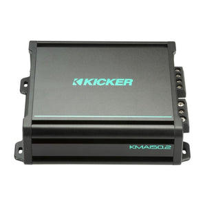 Kicker 48KMA1502 KM Marine 2 Channel Amplifier 150w RMS