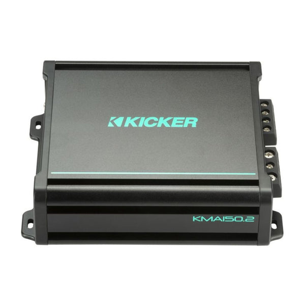 Kicker 48KMA1502 KM Marine 2 Channel Amplifier 150w RMS
