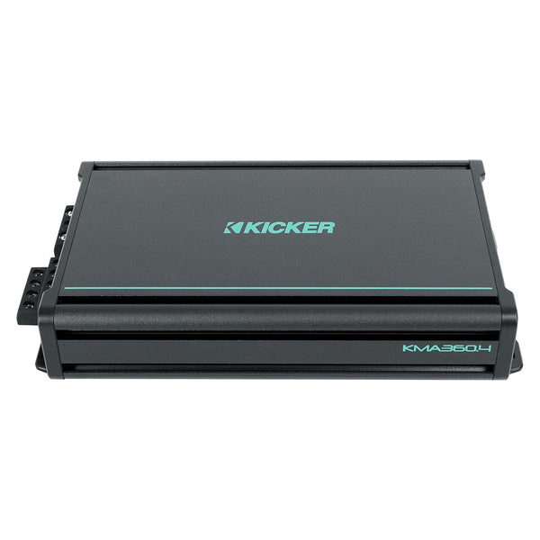 Kicker 48KMA3604 KM Marine 4 Channel Amplifier 360w RMS