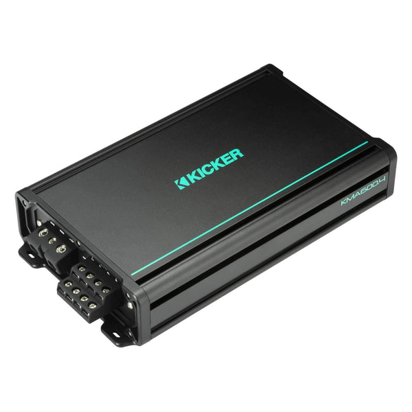Kicker 48KMA6004 KM Marine 4 Channel Amplifier 600w RMS