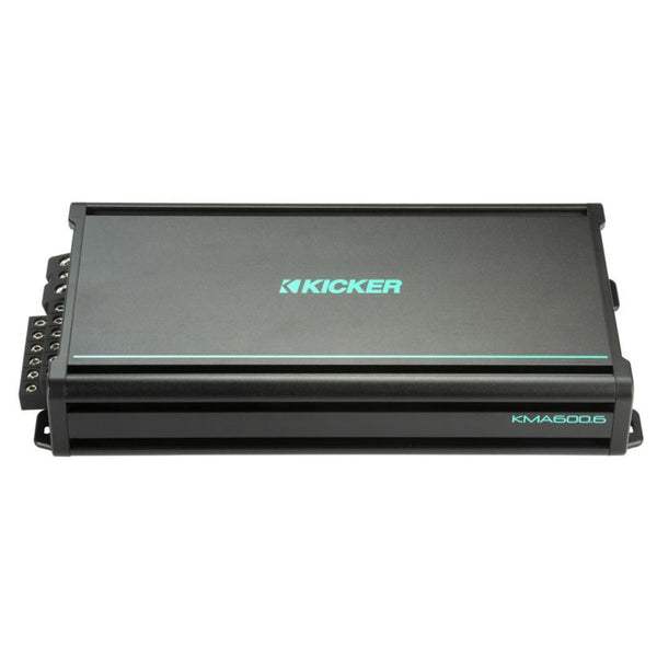 Kicker 48KMA6006 KM Marine 6 Channel Amplifier 600w RMS