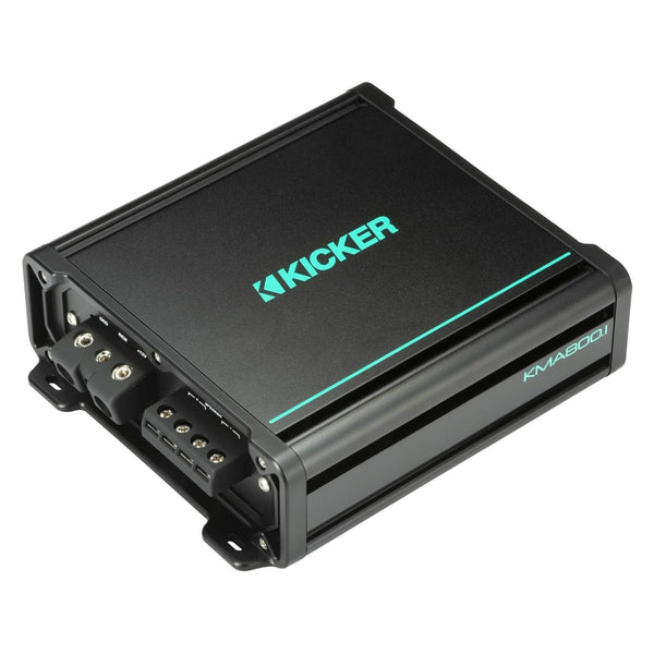 Kicker 48KMA8001 KM Marine 1 Channel Amplifier 800w RMS