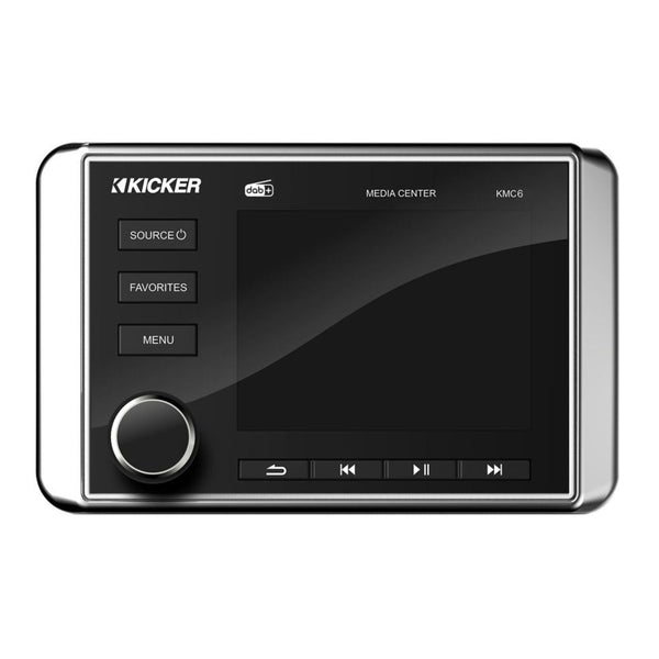 Kicker 48KMC6 Marine Digital Media Receiver Source Unit