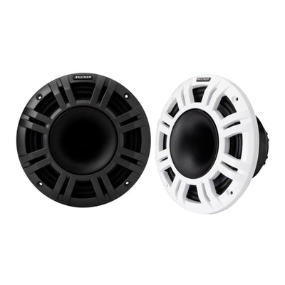 Kicker 48KMXL84 KM Marine 8" Coaxial Speakers 250w RMS