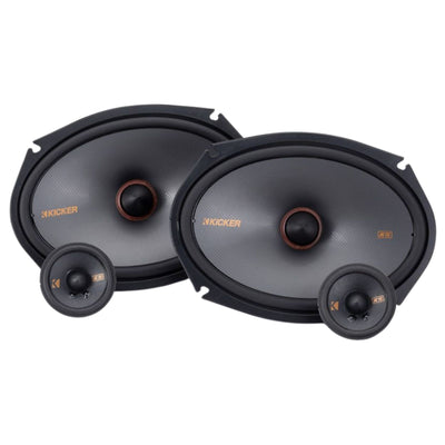 Kicker 48KSS269 6x9" 2 Way Component Speakers 100w RMS