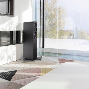 Q Acoustics 5040 Floorstanding HI-FI Home Cinema Loud Speakers Satin Black-5