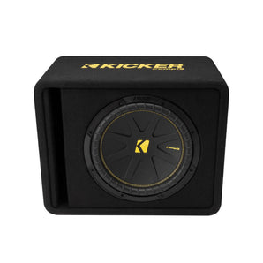 Kicker 50VCWC124 Sub 12 Inch CompC Ported Loaded Subwoofer Enclosure 300w 4ohm - CEN