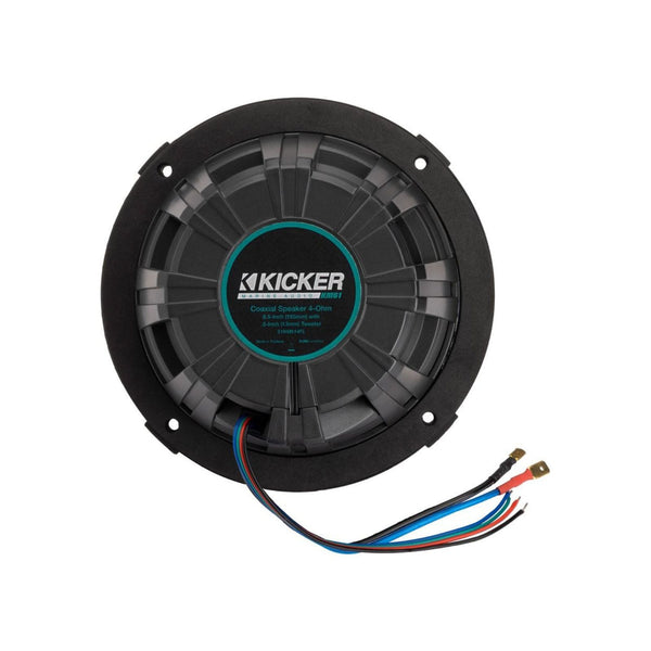 Kicker 51KM614FL KM Marine 6.5" Coaxial Speakers 65w RMS