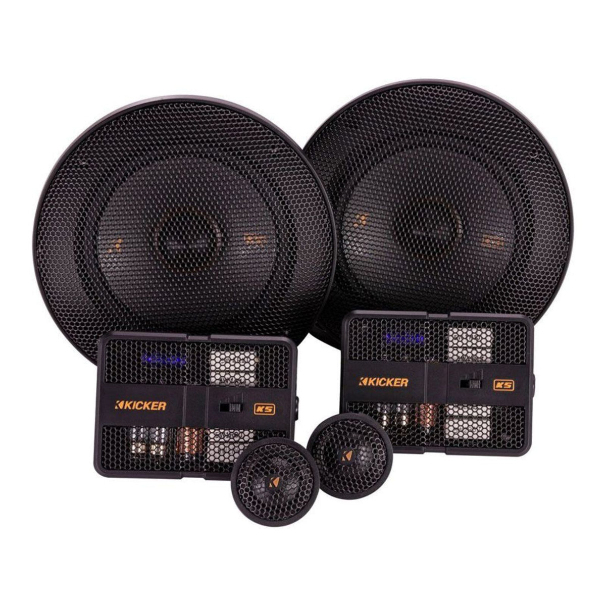 Kicker 51KSS504 5.25" 2 Way Component Speakers 100w RMS