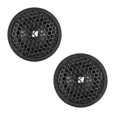 Kicker 51KST2004 0.75" Silk Dome Tweeters 65w RMS Pair