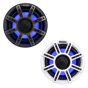 Kicker 51MSC65 MSC Marine 6.5" Coaxial Speakers 100w RMS