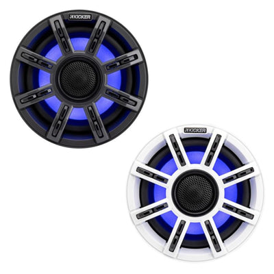Kicker 51MSC65 MSC Marine 6.5" Coaxial Speakers 100w RMS