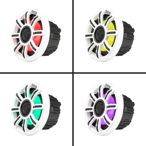 Kicker 51MSC65 MSC Marine 6.5" Coaxial Speakers 100w RMS