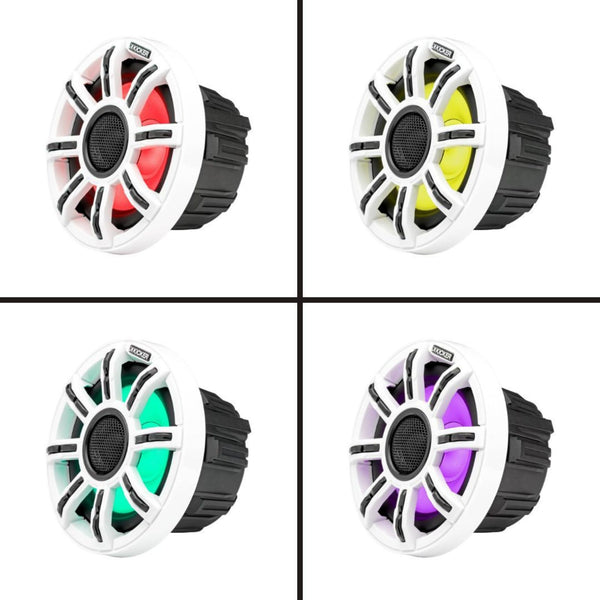 Kicker 51MSC65 MSC Marine 6.5" Coaxial Speakers 100w RMS