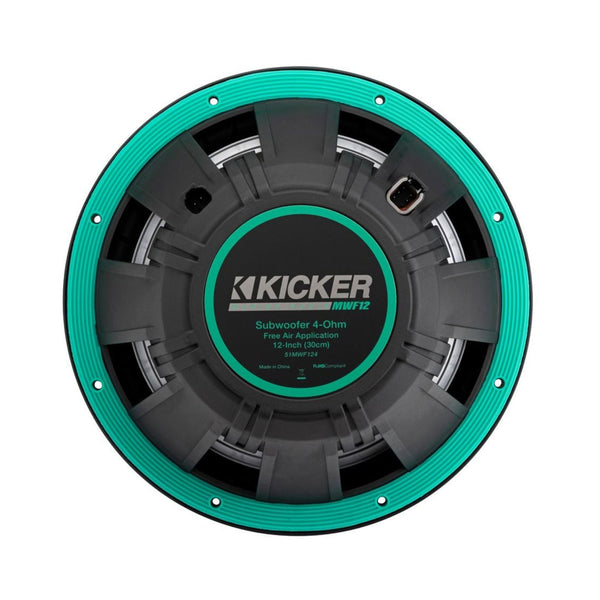 Kicker 51MWF124 MWF Marine 12" 4 Ohm Subwoofer 450w RMS