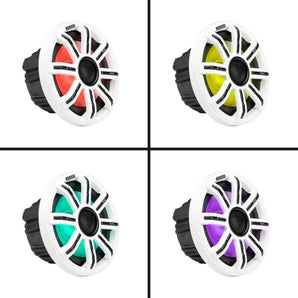 Kicker 51MSC8 MSC Marine 8" Coaxial Speakers 200w RMS