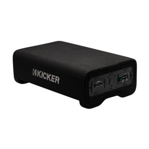 Kicker 53PL7TDF12 12 Inch Sub Powered Down Firing Subwoofer Enclosure 600w RMS