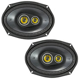 Kicker CSC6934 CS Series 6x9" 3 Way Car Parcel Shelf Coaxial Speakers 150w RMS-0