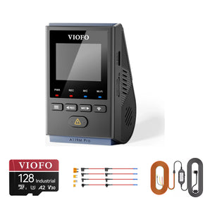 Viofo A119M Pro Mini dash cam bundle with HK4 hardwire kit, 8pcs fuse taps and 128GB card