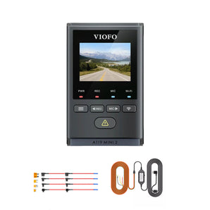 Viofo A119 Mini 2 Dash Cam HK4 Hardwire Kit 8pcs Fuse Bundle