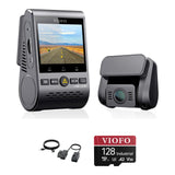 Viofo A129 Pro Duo Dash Cam OP100 OBD Power Cable 128GB Bundle