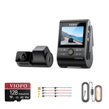 Viofo A149 Pro Duo dash cam bundle with HK6-A hardwire kit, 8pcs fuse taps and 128GB card