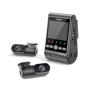 Viofo A229 Plus 3CH Dash Cam 3 Channel 2K Front Rear Cabin