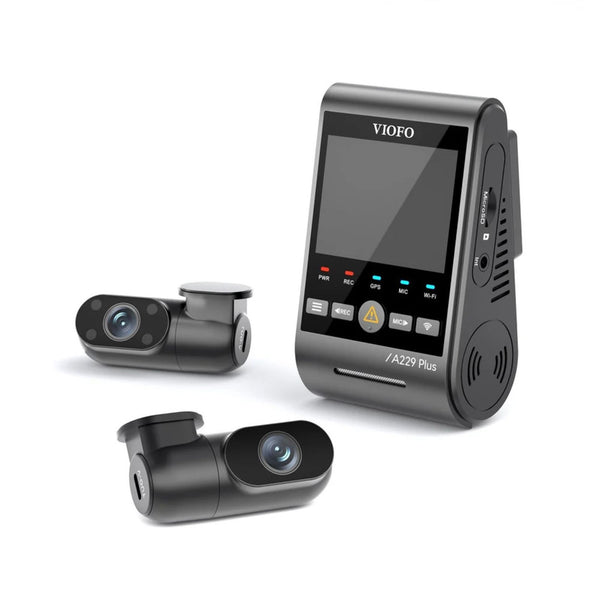 Viofo A229 Plus 3CH Dash Cam 3 Channel 2K Front Rear Cabin