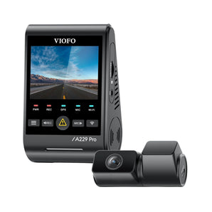 Viofo A229 Pro Tele 2CH Dash Cam 2 Channel Telephoto 4K