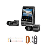 Viofo A229 Pro 3CH dash cam bundle with HK4 hardwire kit and 8pcs fuse taps