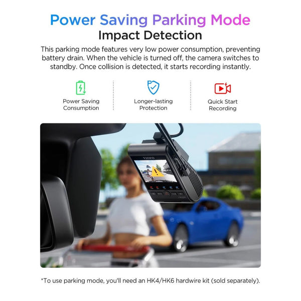 Viofo A329S 2CH Dash Cam 2 Channel 4K Front 2K Rear