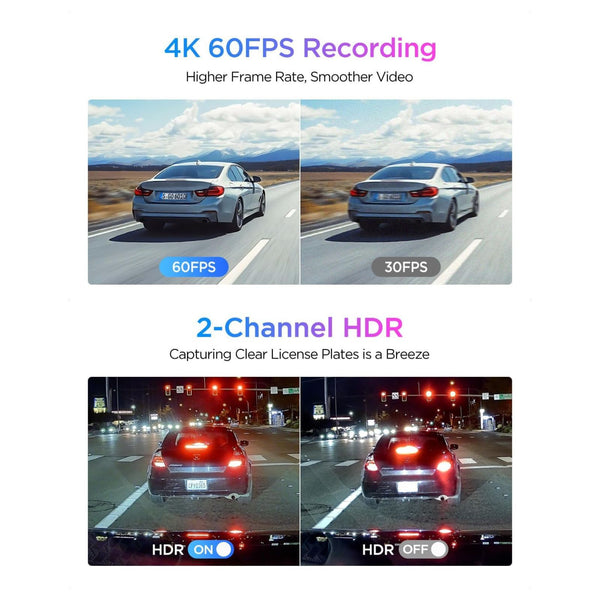 Viofo A329T 2CH Dash Cam 2 Channel 2K Telephoto 4K Front