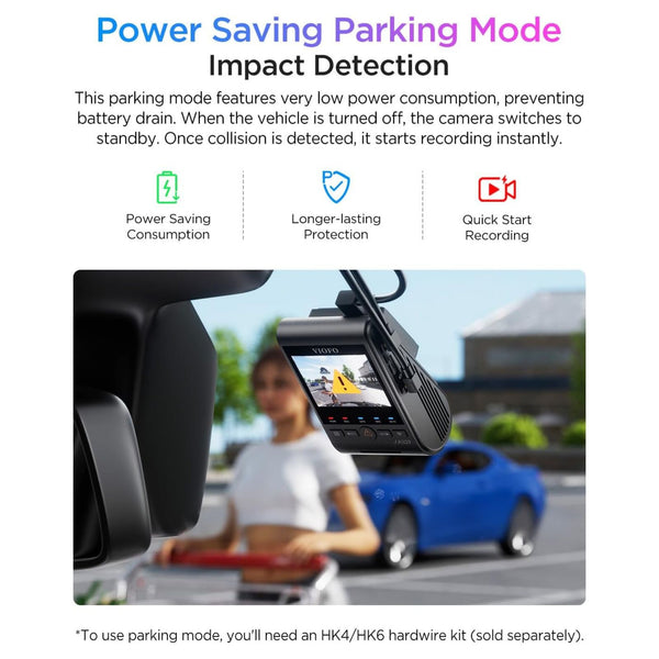 Viofo A329T 2CH Dash Cam 2 Channel 2K Telephoto 4K Front