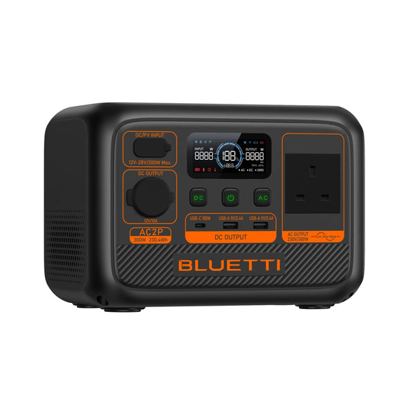 Bluetti AC2P 230Wh 300W Portable Battery Power Station